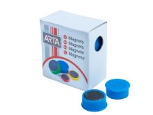 Magnety Arta průměr 16mm, modré, 10ks (1)