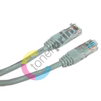 UTP kabel, Cat.5, RJ45 M/RJ45 M, 7 m, nestíněný, šedý 1