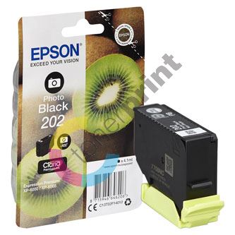 Inkoustová cartridge Epson C13T02F14010, XP-6000, 6005, photo black, 202, originál
