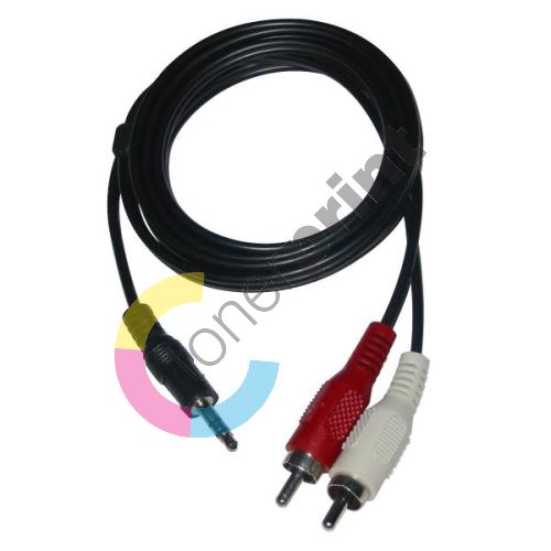 Audio kabel kabel audio kabel, 3,5mm jack M/2x cinch, 1,5m, LOGO 1