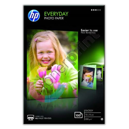 HP Everyday Photo Paper, Glossy, CR757A, bílý, 100×150mm, 100 ks 1