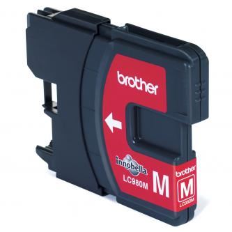Inkoustová cartridge Brother LC-980M, DCP-145C, DCP-165C, Magenta, originál