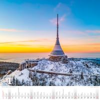 Nástěnný kalendář - Křížem krážem Českou republikou 2027 (kalendář na zeď Česko) (1)