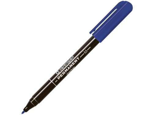 Popisovač Centropen 2846 Permanent modrý | permanentní fix 1 mm