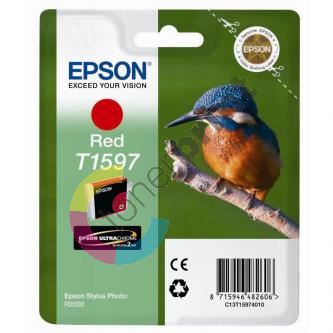 Cartridge Epson Stylus Photo R2000, C13T15974010, red, originál 1