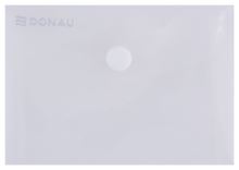 Obálka na dokumenty A7 s drukem Donau, transparentní