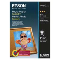 Epson Glossy Photo Paper, foto papír, lesklý, bílý, 13x18cm, 200 g/m2, 50 ks, C13S042545