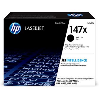 Toner HP W1470X, M635, M611, M612,M634, M635, M636, black, 147X, originál