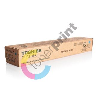 Toner Toshiba T-FC75EC, e-studio 5560c, 6570c, S5560, cyan, 6AK00000251, originál