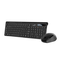 Bezdrátový set klávesnice a optické myši Genius SlimStar 8230, CZ/SK, Bluetooth + USB, Cop