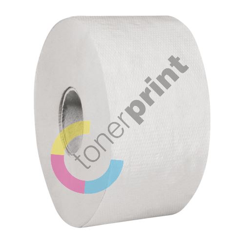 Toaletní papír Jumbo 190, 2-vrstvý, 75% bělost