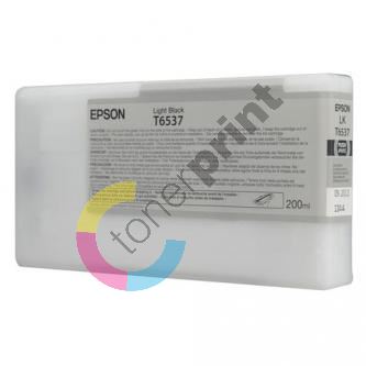 Inkoustová cartridge Epson Stylus Pro 4900, C13T653700, light black, originál