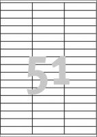Univerzální etikety AVERY 70x16,9 mm 100 listů A4 - 3420 10 (9)