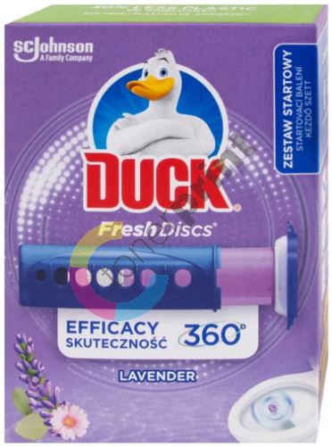 Duck Fresh Discs Levandule WC gel pro hygienickou čistotu a svěžest Vaší toalety 36 ml