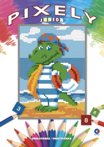 Omalovánka A4, Pixely Junior