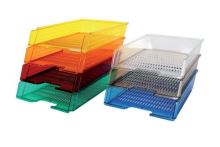 Box na papír Chemoplast průhledný, zelený 1 (1)