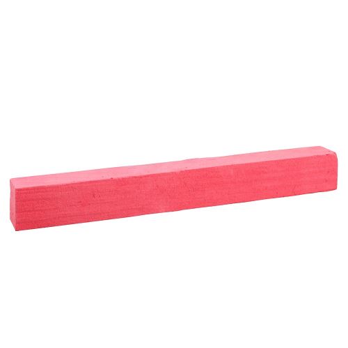 Křída školní hranatá 12x12mm červená, 100ks