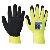 Ochranné rukavice "Hi-Vis Grip", žlutá, latexové, velikost L, A340YERL (1)