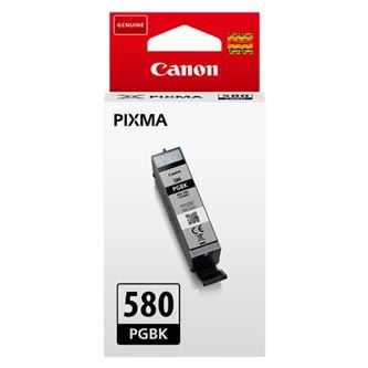 Inkoustová cartridge Canon PGI-580 PGBK 2078C001, black, 11,2 ml, originál