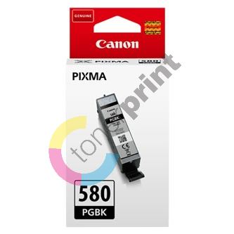 Inkoustová cartridge Canon PGI-580PGBK, Pixma TS6151, 2078C001, black, originál