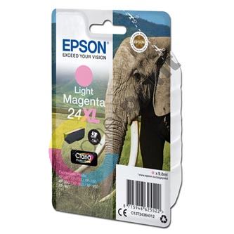 Inkoustová cartridge Epson C13T24364012, T2436, light magenta, 24XL, originál