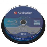 Verbatim 50GB BD-R DL, spindl, 43746, 6x, 10-pack