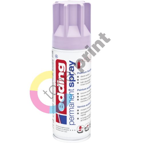 Akrylový sprej Edding 5200, světle levandulová matná, 200 ml 1