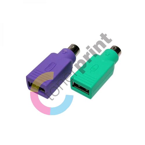 Redukce myš, USB A socket/PS/2 (6M), LOGO 1