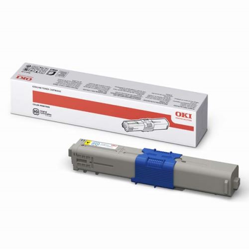 Toner OKI 44469722, yellow, MP print 1