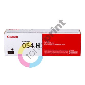 Toner Canon 054HK, LBP621Cw, LBP623Cdw, MF641Cw, black, 3028C002, originál