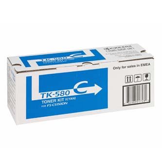 Toner Kyocera TK-580C, FS-C5150DN, cyan, originál