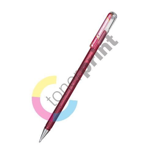 Pentel K110-DPX Hybrid Dual Metallic Pink/Metallic Pink 1