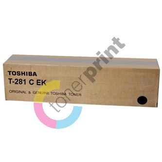 Toner Toshiba T281CEK, black, originál 1