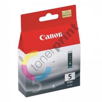 Inkoustová cartridge Canon PGI-5BK, iP3500 iP4200 iP4300, PGI5BK, black, originál