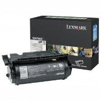 Lexmark originální toner 12A7465, black, 32000str., return