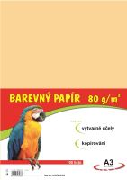 Náčrtkový papír barevný krémový A3, 100 l 1 (2)