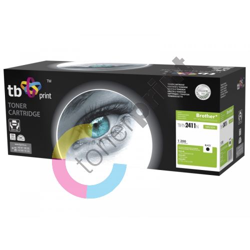 TB toner kompatibilní s Brother TN2411, Black, new 1