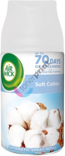 Air Wick FreshMatic Soft Cotton - Jemná bavlna automatický osvěžovač náhradní náplň 250 ml