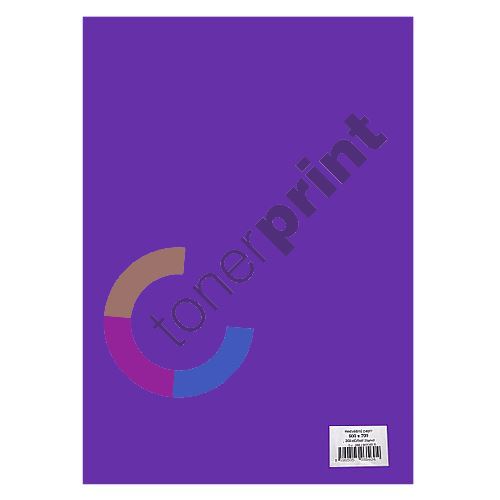 Hedvábný papír 20g, 50x70cm, fialový 26listů/bal
