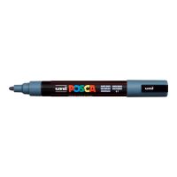 Akrylový popisovač UNI Posca PC-5M, 1,8–2,5 mm, břidlicově šedý