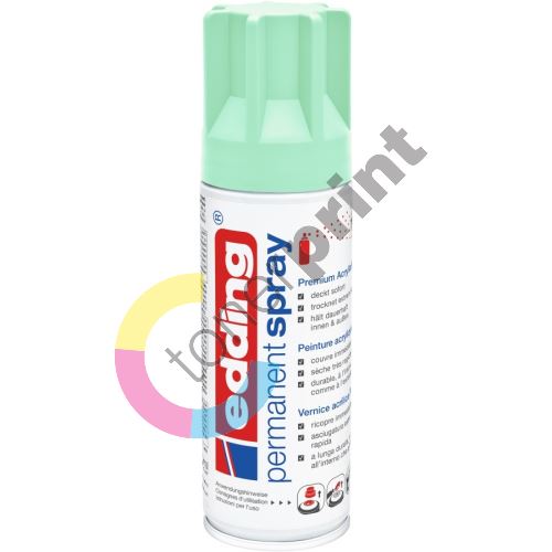 Akrylový sprej Edding 5200, pastelová mátová matná, 200 ml 1