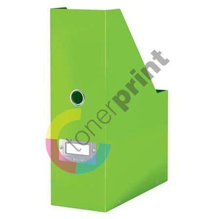 Stojan na časopisy Click & Store, zelená, lesklý, 95 mm, PP/karton, LEITZ 1