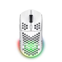 Bezdrátová herní optická myš Trust GXT 929W Helox, 4800 DPI, 6 tlačítek, RGB, bílá