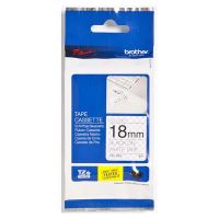 Páska do štítkovače Brother TZe-SE4, 18mm, bílý tisk/černý podklad, plombovací, originál Páska do štítkovače Brother TZe-SE4, 18mm, bílý tisk/černý podklad, plombovací, originál