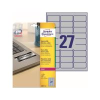 Typové štítky 63,5 x 29,6 mm odolné vlivům počasí - L6011-20