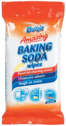 Duzzit Amazing Baking soda čistící vlhčené ubrousky 40 kusů