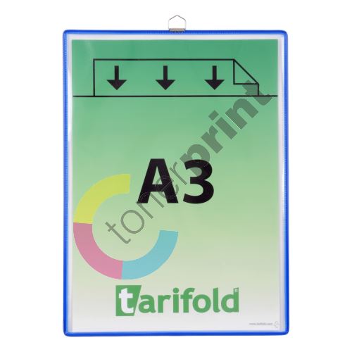Tarifold rámeček s kapsou a očkem, A3, otevřený shora, černý, 5 ks 1