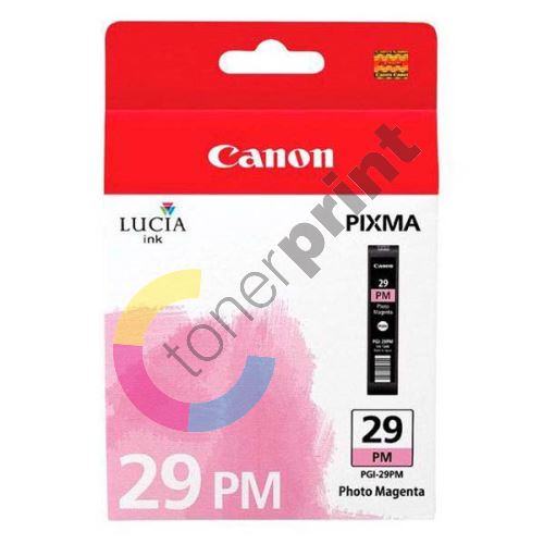 Cartridge Canon PGI-29PM, 4877B001, photo magenta, originál 1