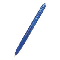 Kuličkové pero Pilot Super Grip G, modrá, stiskací mechanismus, 0,22 mm