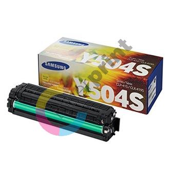 Toner Samsung CLT-Y504S, CLP-314, CLX-4195, yellow, SU502A, originál